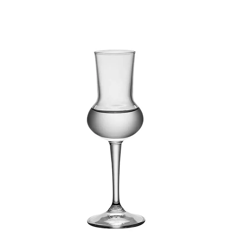 Bestseller 8.5 cl - Bormioli Rocco Riserva Calice Grappa in Vetro - Set 6 Pezzi