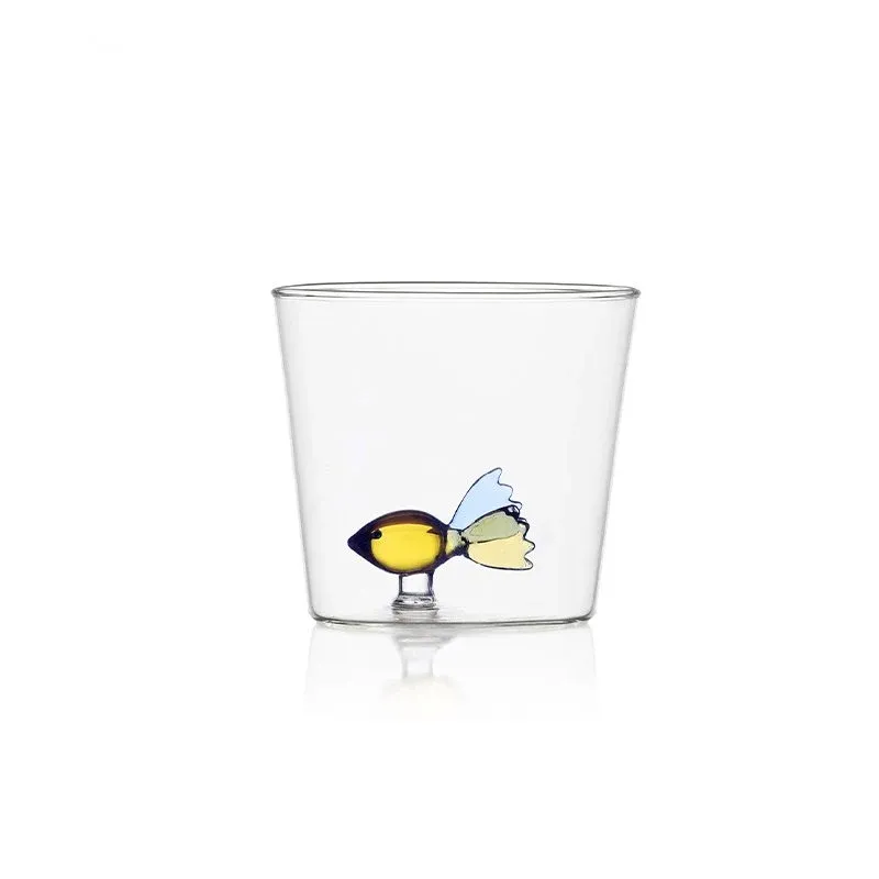 Reso Gratuito 30 cl - Ichendorf Animal Farm Bicchiere Acqua in Vetro Borosilicato