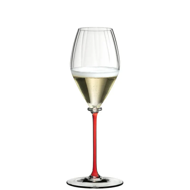 Ultime Pezzi 37.5 cl - Riedel Fatto A Mano Performance Calice Champagne Stelo Colorato in Vetro