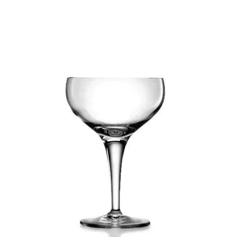 Vendita Finale 22.5 cl - Bormioli Luigi Michelangelo Coppa Champagne in Vetro - Set 6 Pz