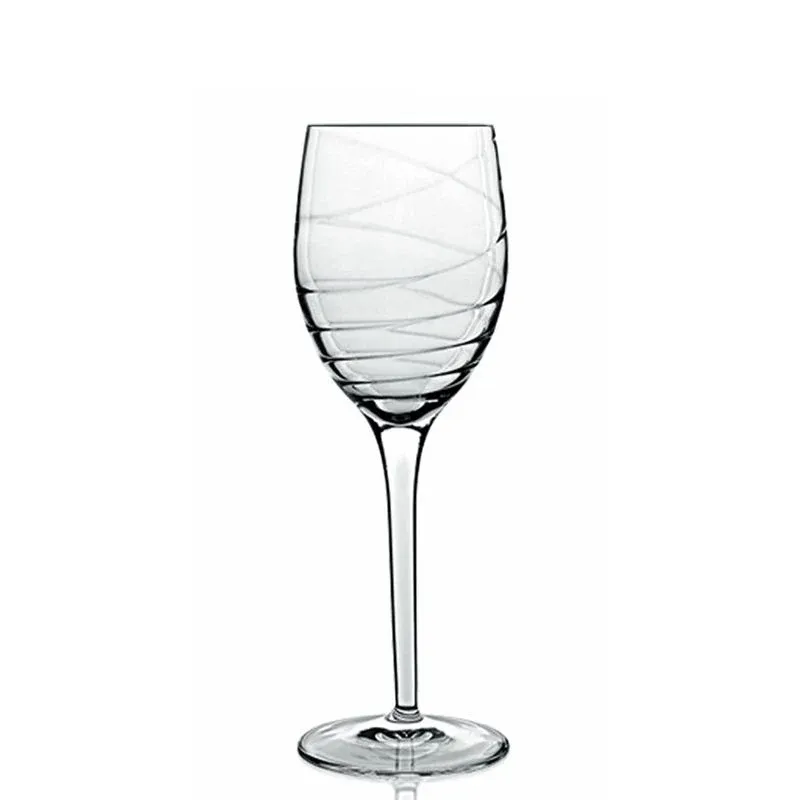 28 cl - Bormioli Luigi Romantica Calice Vino Bianco in Vetro - Set 4 Pezzi Compra Online