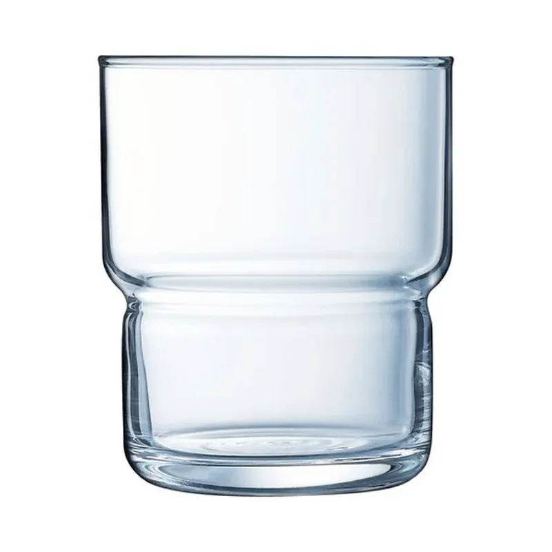 27 cl - Arcoroc LOG Bicchiere Bibita in Vetro - Set 6 Pezzi Non Perdere