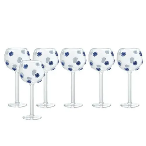 7 cl - Fantasia 3 Calice Liquore in Vetro Borosilicato - Set 6 Pezzi Vendita Finale