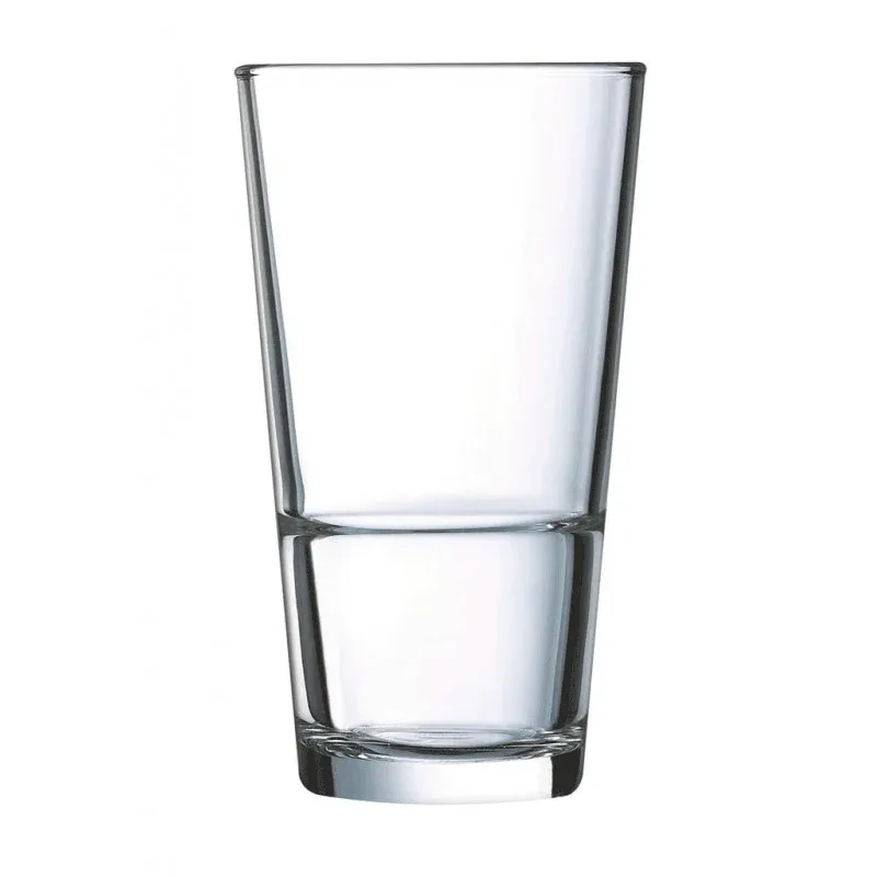 Popolare 35 cl - Arcoroc Stack Up Bicchiere Bibita in Vetro - Set 6 Pezzi