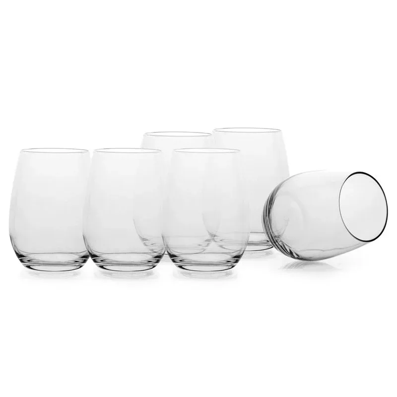 Offerta Limitata 57 cl - Pasabahce Amber Bicchiere Vino Rosso in Vetro - Set 6 Pezzi