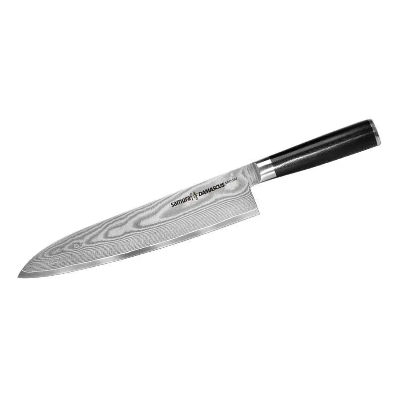 Prezzo Basso 24 cm - Samura Damascus Coltello Cucina In Acciaio di Damasco
