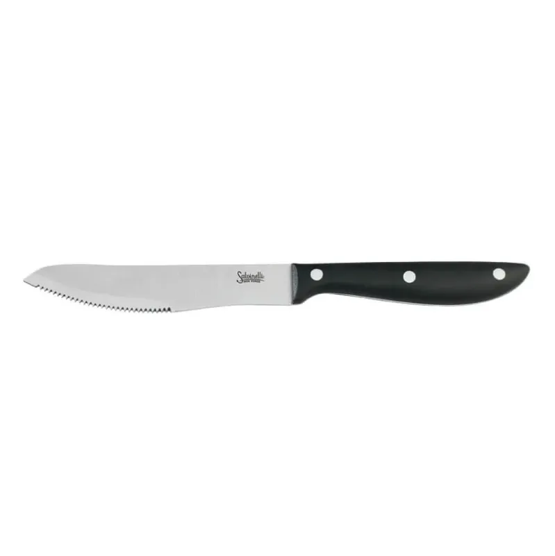 Salvinelli Bistrot Coltello Pizza In Acciaio Inox Forgiato - Set 6 Pz Must-Have