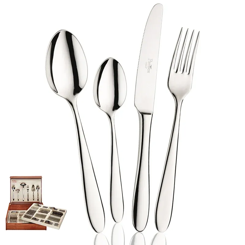 Pintinox Ritz Servizio Posate In Acciaio Inox - Set 126 Pz Offerta Speciale