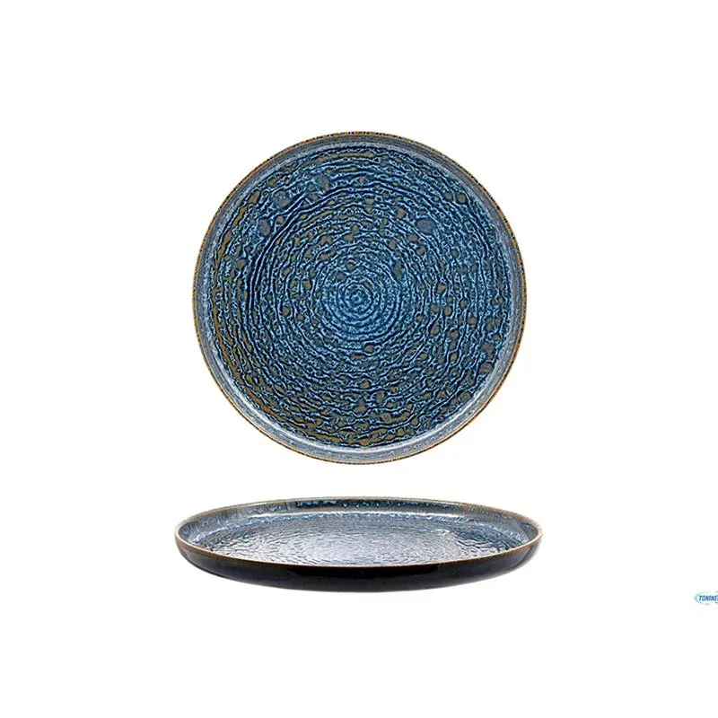 Offerta Limitata 17.5 cm - Okeanos Piatto Piano In Stoneware - Set 4 Pz