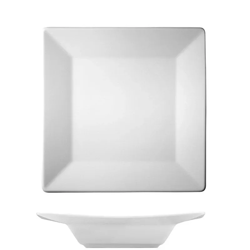 Pagamento Sicuro 27x27 cm - Kutahya Porselen Maya Piatto Fondo In Porcellana - Set 12 Pz