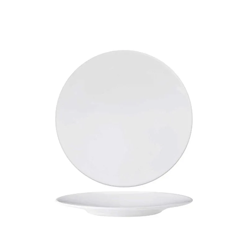 Vendita Finale 28.6 cm - Essentia Coup Piatto Piano In Porcellana - Set 6 Pz
