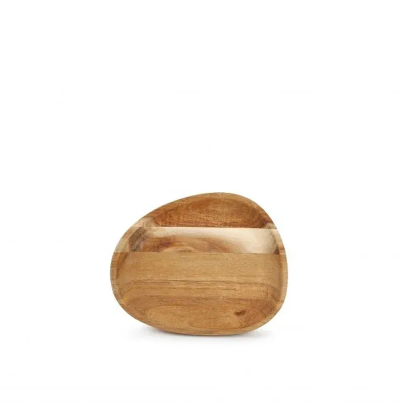 Ultimissimo Modello 16x13 cm - Wood & Food Vassoio Triangolare In Legno