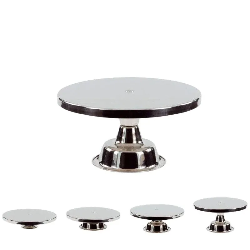 Prezzo Scontato 20 cm - Ilsa Alzata In Acciaio Inox
