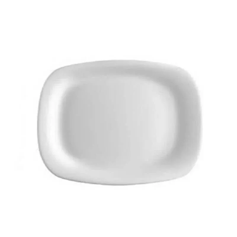 Promo Stagionale 28 cm - Bormioli Rocco Grangusto Piatto Portata In Vetro Opale Temperato - Set 6 Pz