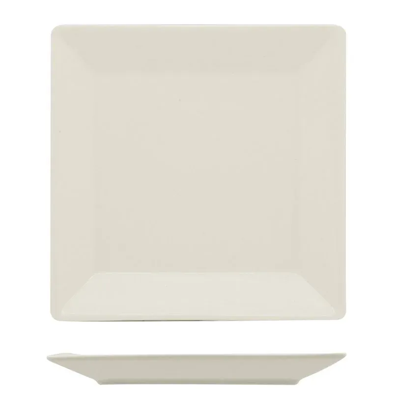 15.5x15.5 cm - Ariane Panorama Piatto Piano In Porcellana - Set 12 Pz Spedito Oggi