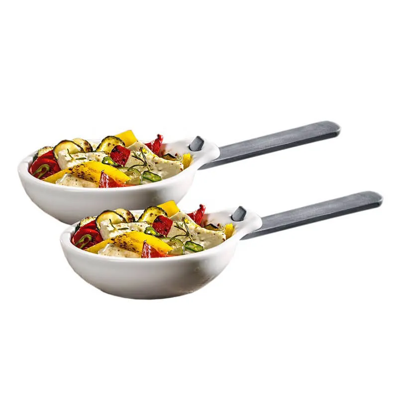 35 cl - Villeroy & Boch BBQ Passion Tegamino In Porcellana - Set 2 Pz Offerta Del Giorno