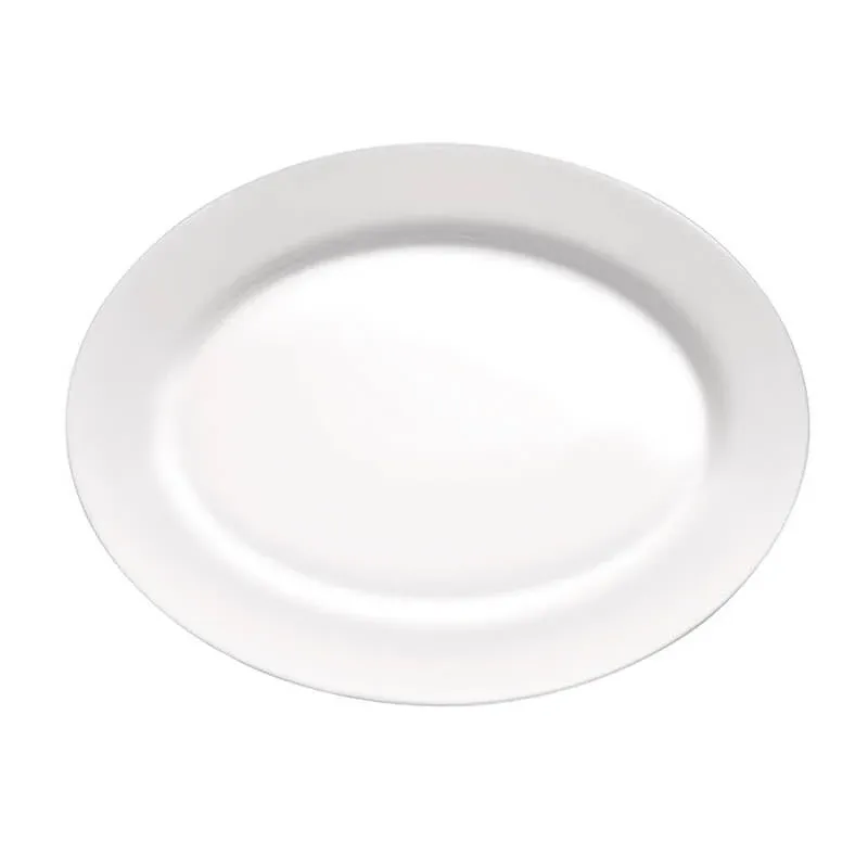 35 cm - Bormioli Rocco Grangusto Piatto Portata In Vetro Opale Temperato - Set 6 Pz Miglior Prezzo