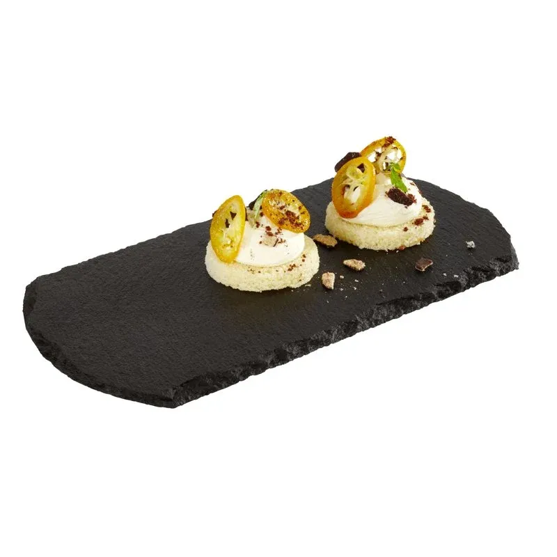 Affare 20x10 cm - Aps PIatto Vassoio Rettangolare In Ardesia