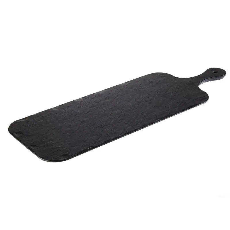 61x20 cm - Aps Slate Rock Vassoio In Melamina Promo Stagionale