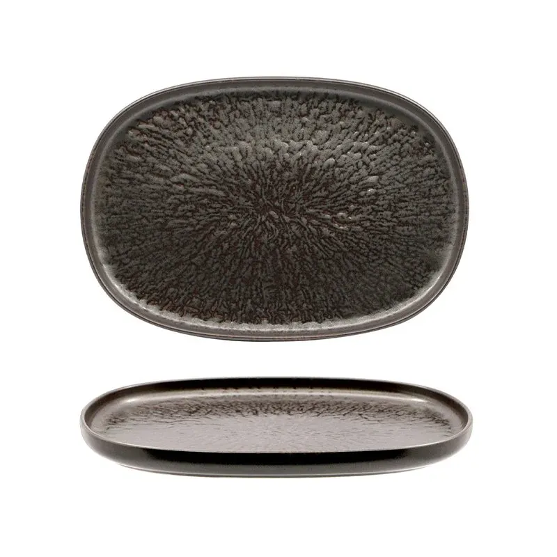 Offerta Limitata 33 cm - Taal PIatto Vassoio Ovale In Stoneware - Set 4 Pz