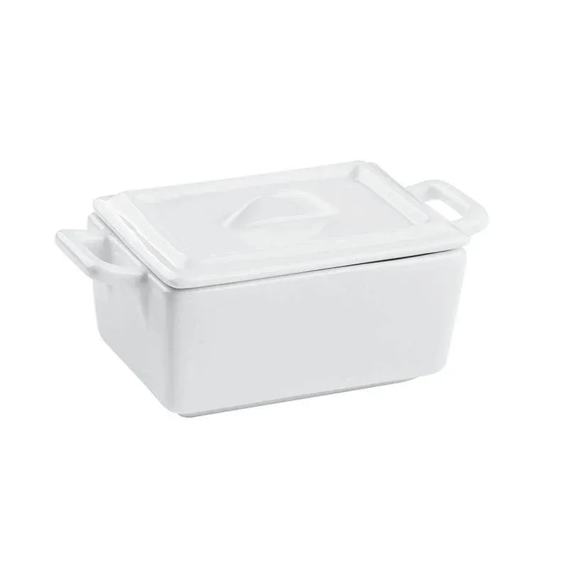 10x5.5 cm - Paderno Finger Food Mini Casseruola In Porcellana Reso Gratuito