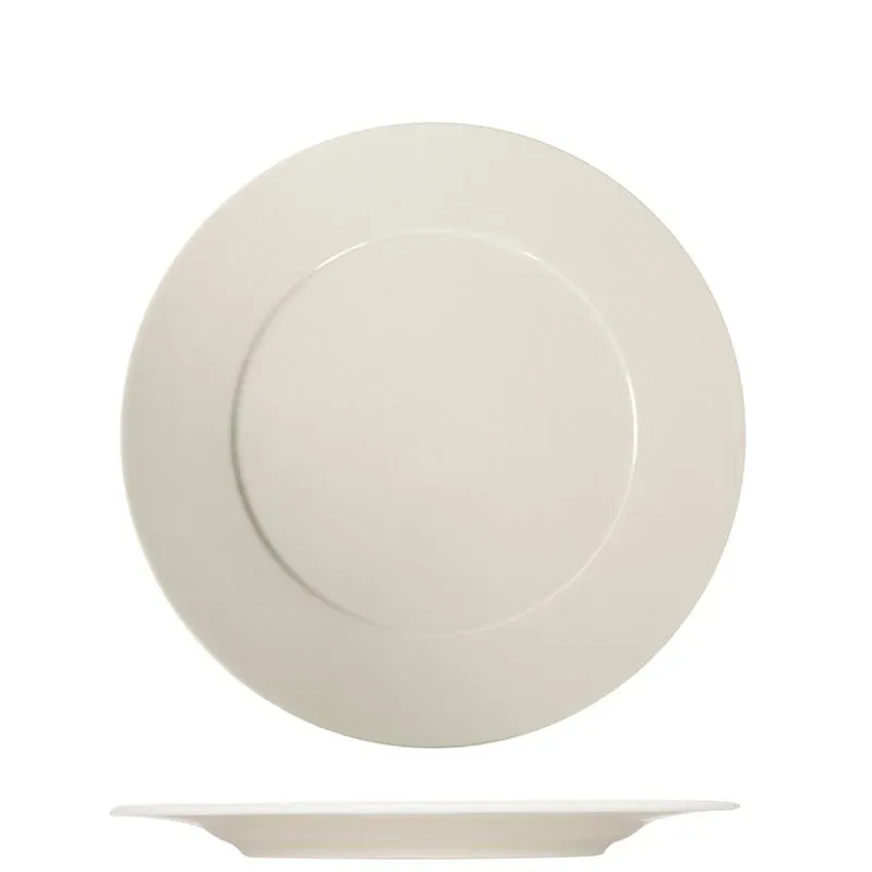 25 cm - Ariane Privilege Piatto Piano In Porcellana - Set 12 Pz Offerta Del Giorno