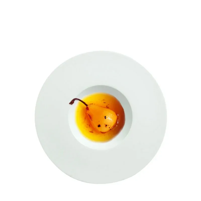 Prezzo Basso 25 cm - Costa Verde Saturno Piatto Fondo In Porcellana - Set 4 Pz