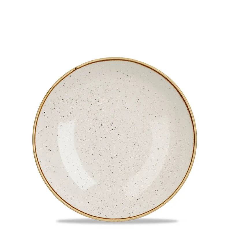 24.8 cm - Churchill Stonecast Piatto Fondo Rotondo In Porcellana Vetrificata Nuova Collezione