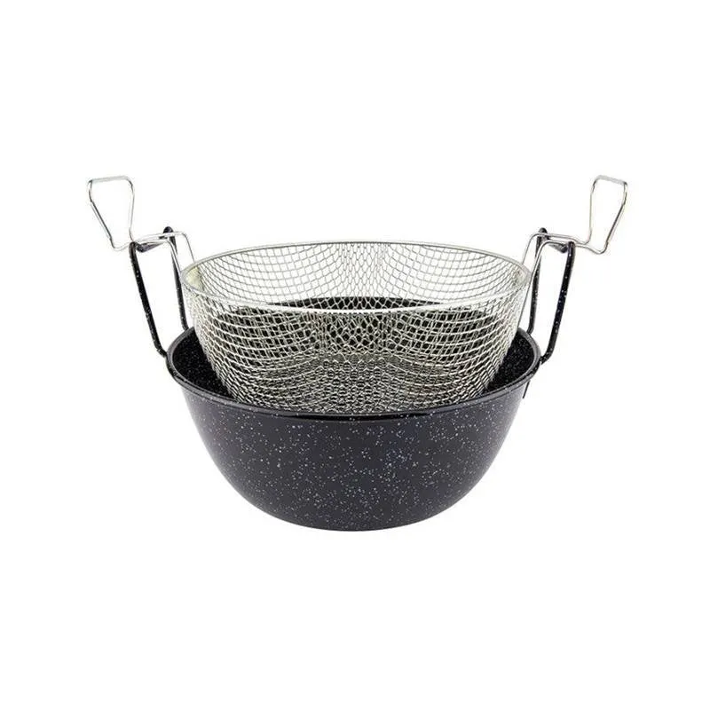 Promo Stagionale 26 cm - Ilsa Friggitrice Con Cestello In Ferro