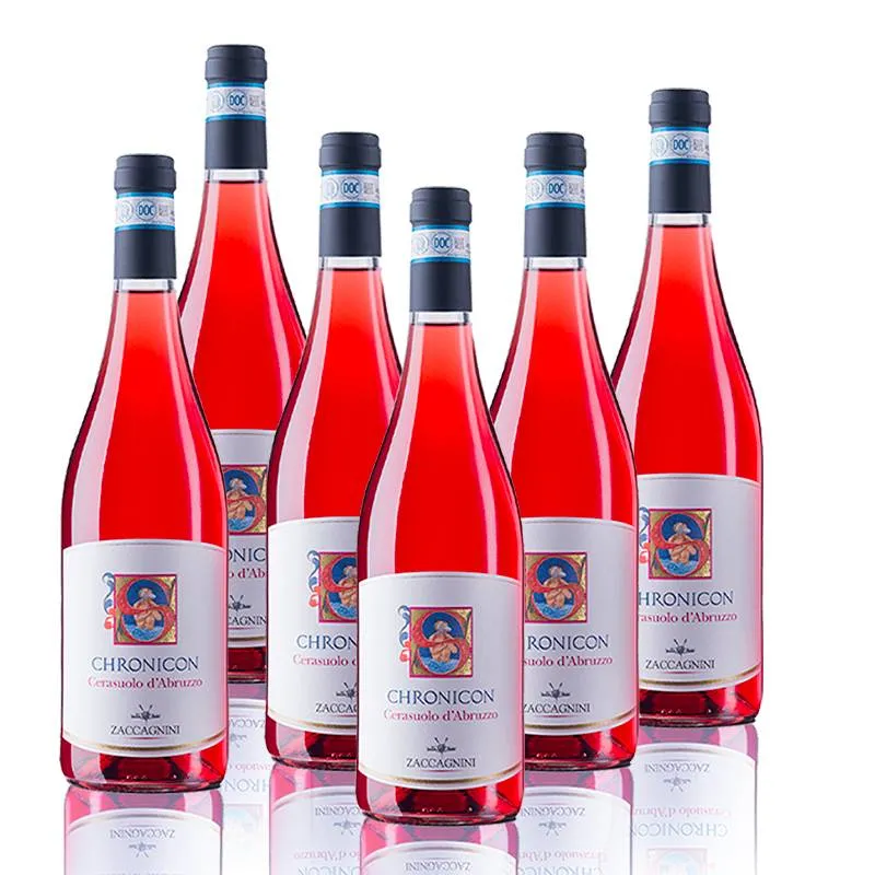 Super Prezzo Chronicon Cerasuolo D‘Abruzzo DOC 2021 Cantina Zaccagnini - Set 6 Bottiglie
