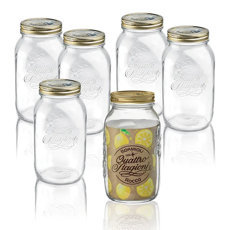 150 cl - Bormioli Rocco Quattro Stagioni Vasetto - Set 6 Pz Prezzo Basso