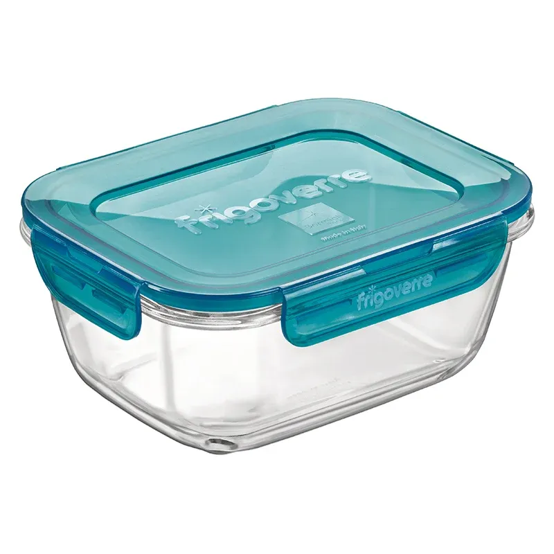 Offerta Lampo 18x14 cm - Bormioli Rocco Frigoverre Evolution Contenitore Per Alimenti Ermetico Rettangolare In Vetro Temperato