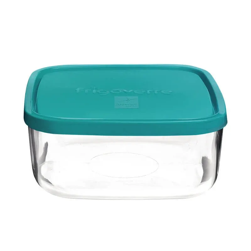 Pagamento Sicuro 19x19 cm - Bormioli Rocco Frigoverre Classic Contenitore Per Alimenti Quadrato