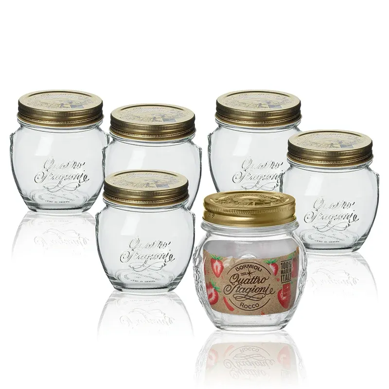 Quantità Limitata 30 cl - Bormioli Rocco Quattro Stagioni Vasetto Anfora - Set 6 Pz