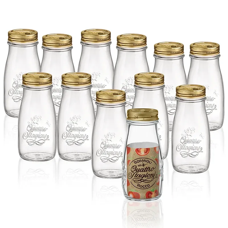 Promozione Esclusiva 40 cl - Bormioli Rocco Quattro Stagioni Bottiglia - Set 12 Pz