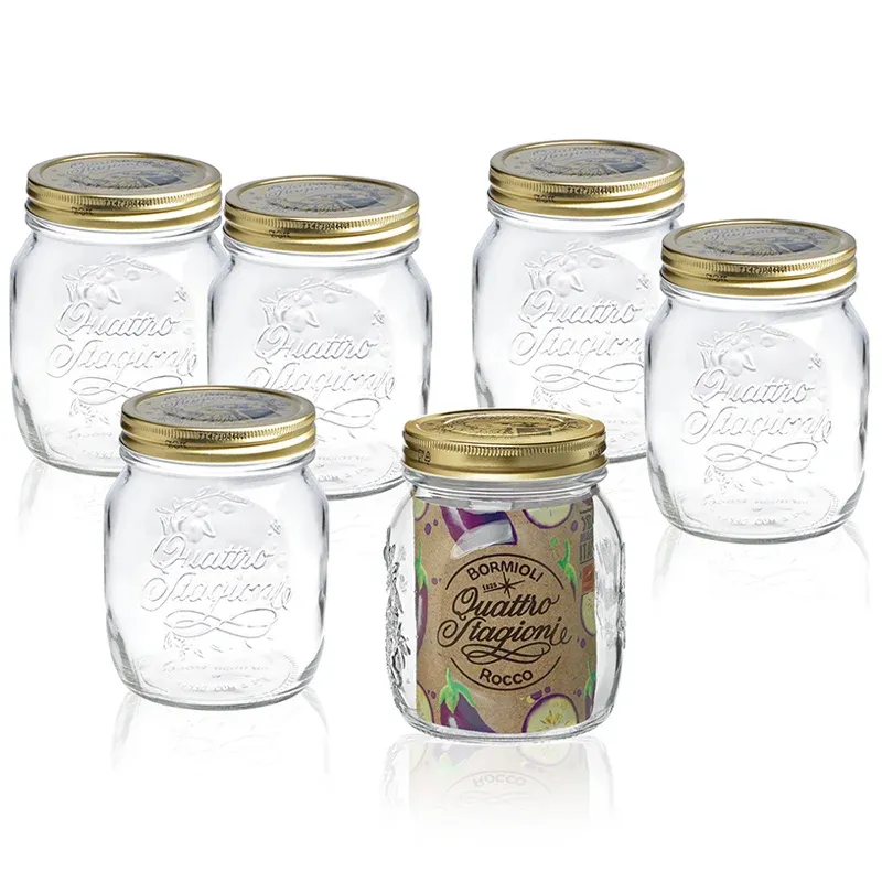 70 cl - Bormioli Rocco Quattro Stagioni Vasetto - Set 6 Pz Promozione Esclusiva