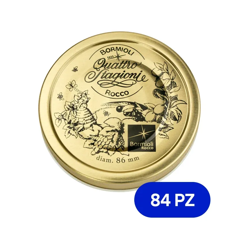 Prezzo Di Fabbrica 8.6 cm - Bormioli Rocco Quattro Stagioni Tappo Capsula
