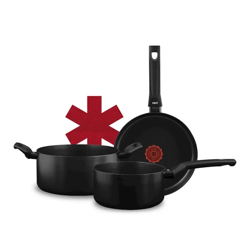 H&H Focus Batteria Pentole Set 8 Pz Offerta Limitata
