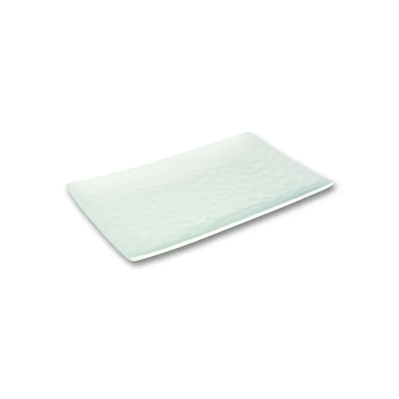 36x22 cm - Le Coq Hesperis Piatto Presentazione Vassoio Rettangolare In Porcellana Set 2 Pz Affare