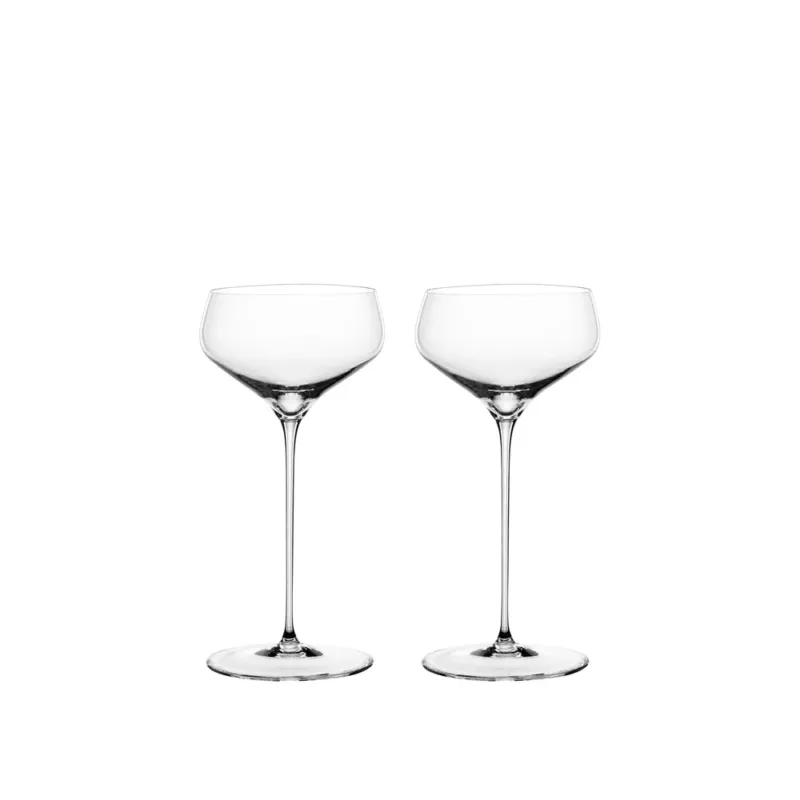 Nuova Collezione 23.8 cl - Spiegelau Hi-Lite Calice Cocktail Coupette In Vetro - Set 2 Pz