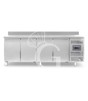 Tavolo Refrigerato 4 porte con alzatina 0°C/+8°C classe energetica A Profondità 600 mm Prezzo Scontato