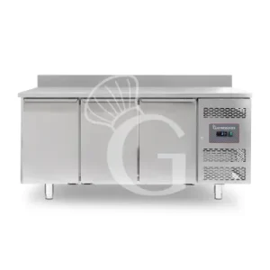 Tavolo Refrigerato 3 porte con alzatina 0°C/+8°C classe energetica A Profondità 600 mm Più Venduto