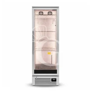 Armadio Refrigerato Professionale per Frollatura Carne +2°C / +10°C con Porta in Vetro - 270 Lt, Lampada UV e Controllo Umidità Ultima Occasione