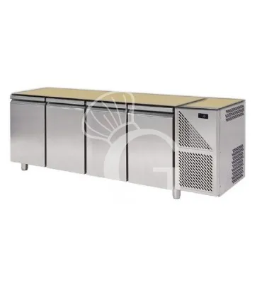 Direttamente Dal Produttore Tavolo Refrigerato 4 porte Prof. 800 mm 0°C/+10°C senza top Classe energetica A