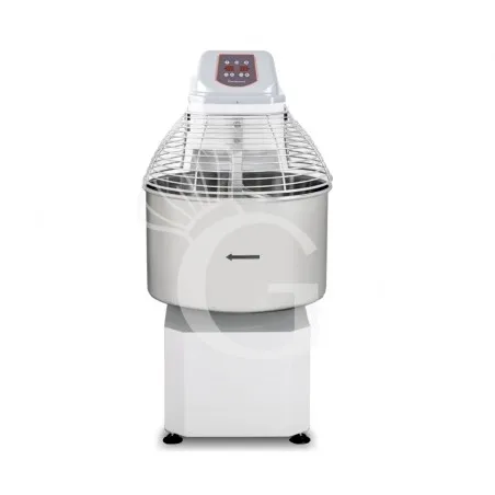 Impastatrice a spirale testa e vasca fisse comandi digitali - 62 LT - Trifase - 2 velocità Saldi