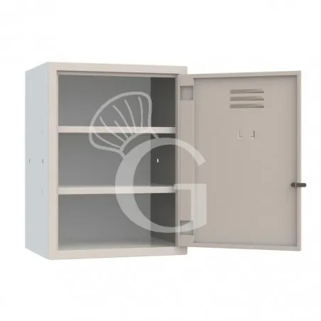 Promozione Esclusiva Armadio spogliatoio monoblocco 1 posto, 600x500x800 mm Colore standard RAL 7035