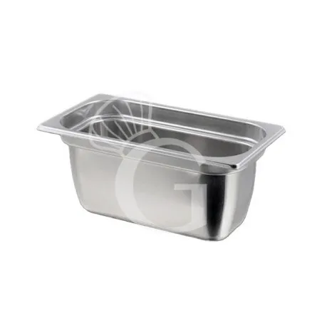 Bacinella in acciaio a tenuta per sottovuoto GN1/3 L 325 mm x P 176 mm x H 100 mm Promozione Esclusiva