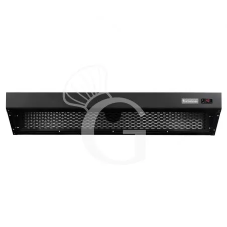 Popolare Cappa a condensazione color nero dimensioni L1000 mm x P 1405,5 mm x H 310 mm