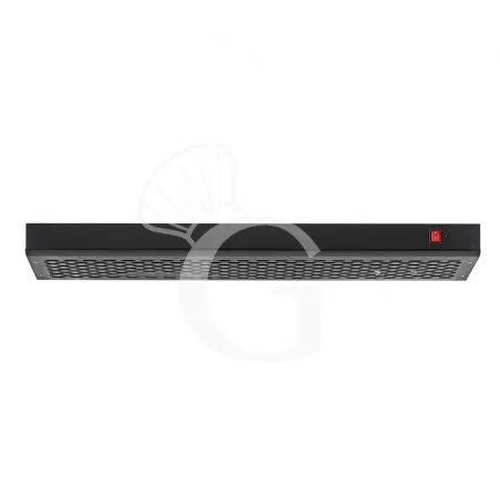 Offerta Limitata Cappa inox colore nero per forno pizza - L 1100 mm x P 1114 mm x H 120 mm