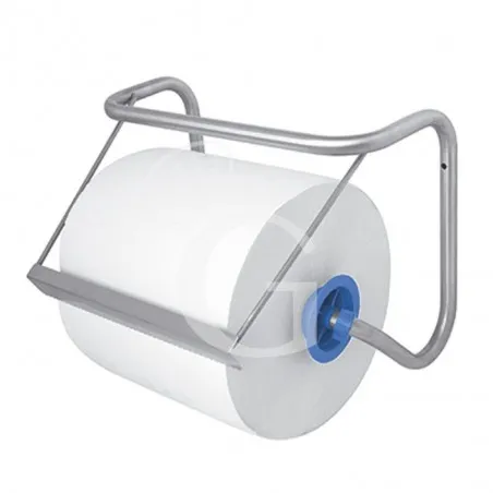 Distributore a muro di carta asciugamani in rotolo in inox L 380 mm x P 170 mm x H 260 mm Saldi